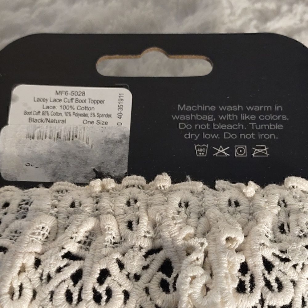 Me Moi Lace Boot Topper - Picture 4 of 5